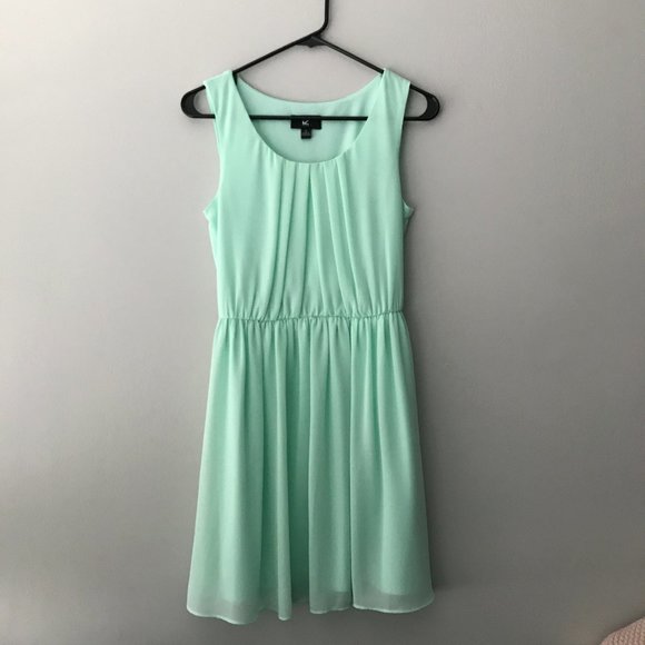 Iz Byer Mint Green Dress - Picture 1 of 13